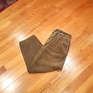 🎈🎈🎈🎈POLO RALPH LAUREN VINTAGE CORDS SIZE 40 X 30 TAUPE/ GREEN